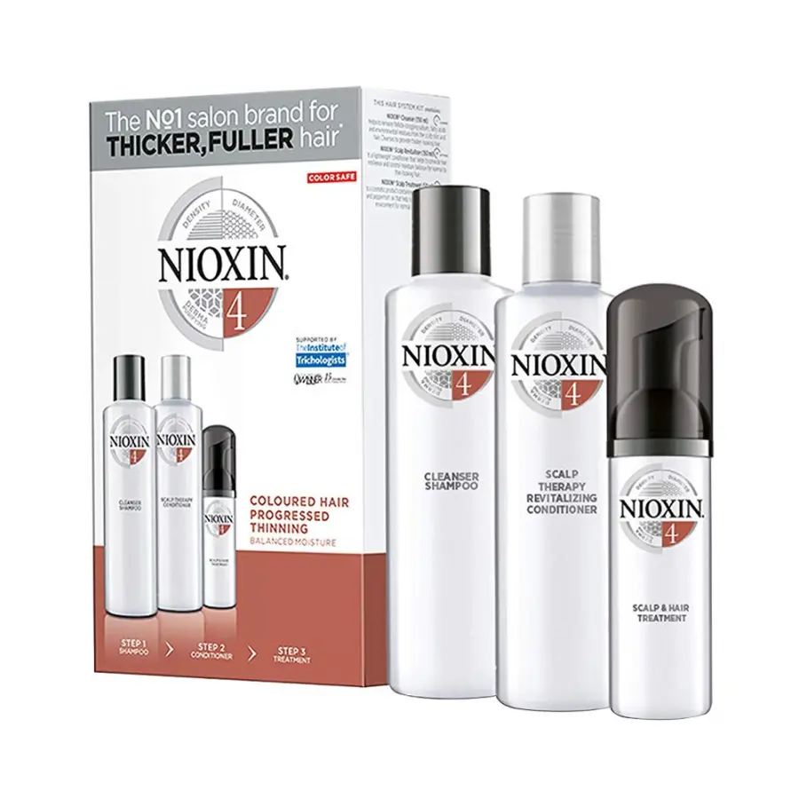 Nioxin System 4 Kit 150+150+40 ml POŠKOZENÝ OBAL