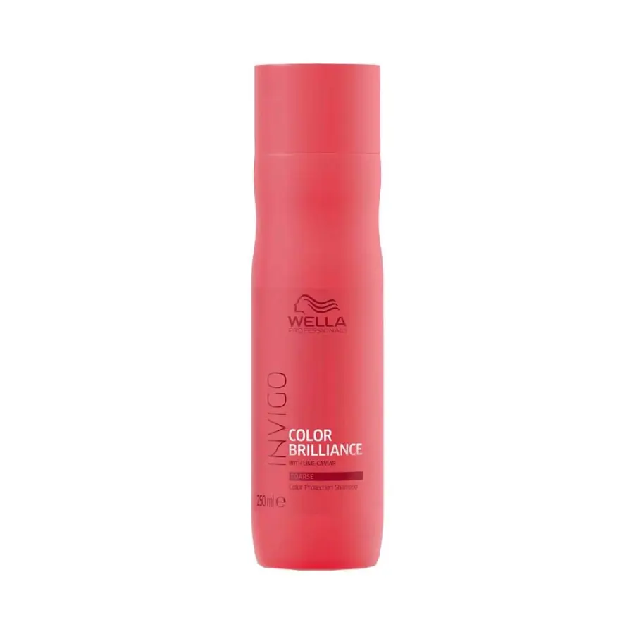 Wella Professionals Invigo Color Brilliance Color Protection Coarse Shampoo 250 ml POŠKOZENÝ OBAL