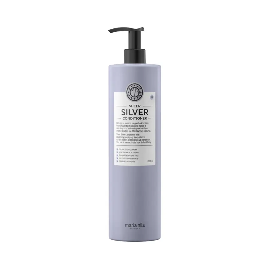 Maria Nila Sheer Silver Conditioner 1000 ml POŠKOZENÝ OBAL