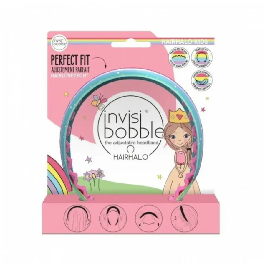 Invisibobble Kids Hairhalo Rainbow Crown