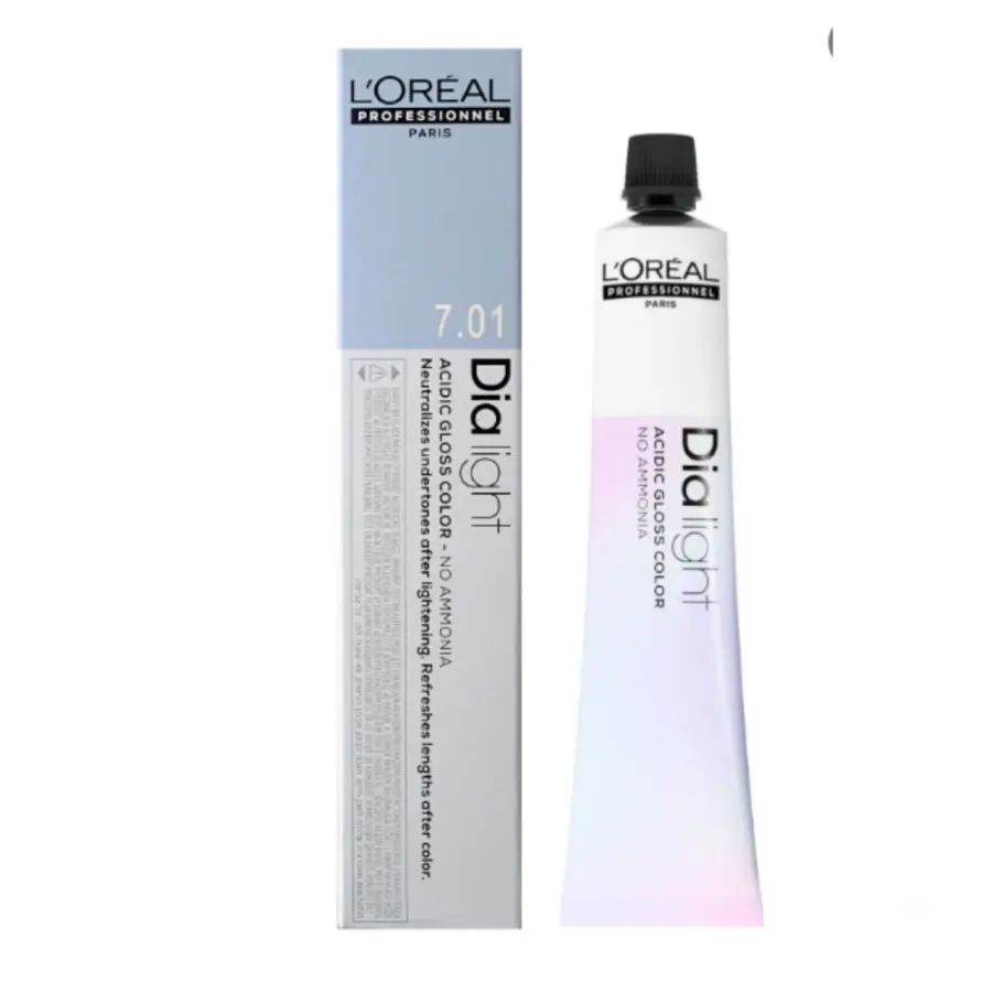 PO L'Oréal Professionnel Dialight New 7.01 50ml POŠKOZENÉ