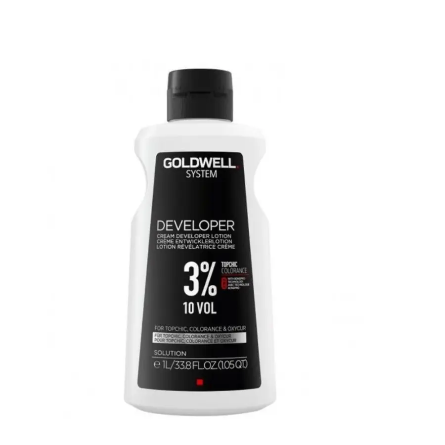 Goldwell Topchic Developer 10 VOL 3%  1000 ml (black)