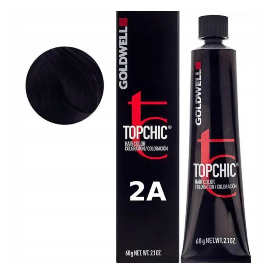 PO Goldwell Topchic Pernament Hair Color 2-A 60 ml POŠKOZENÉ