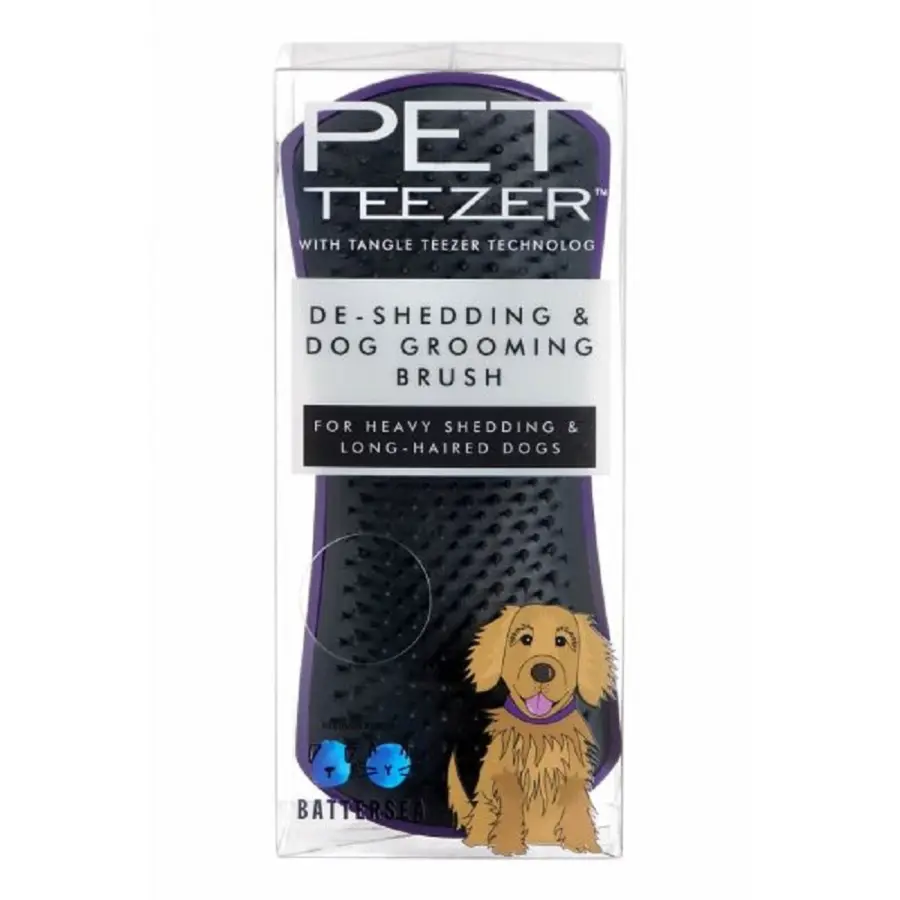 Pet Teezer De-Shedding Purple