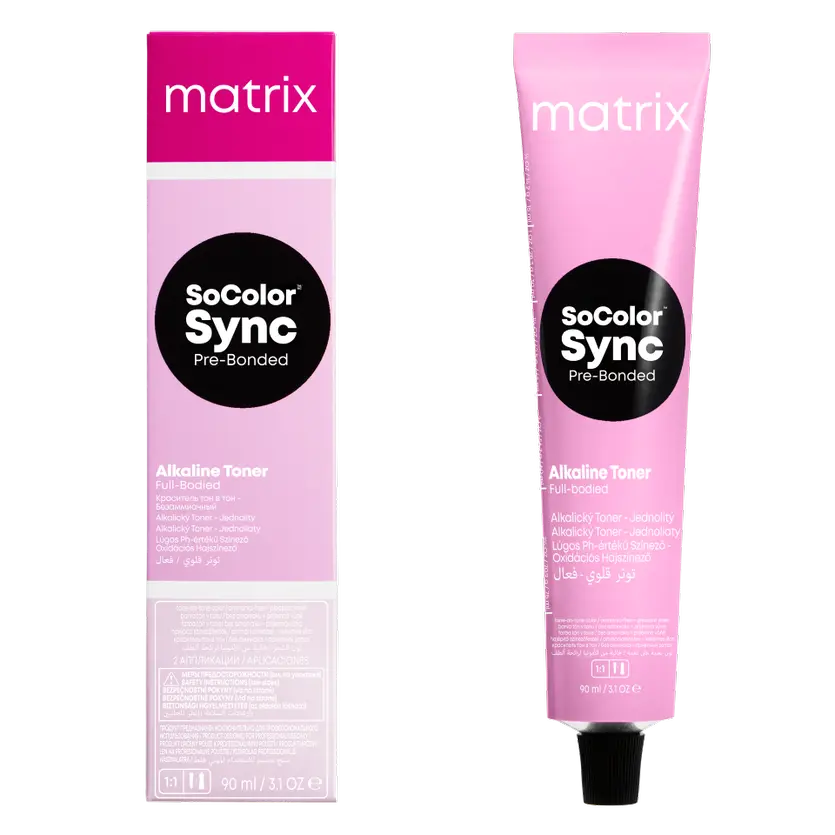 Matrix SoColor Sync Long-Lasting Toner SHEER ASH 8A 90ML