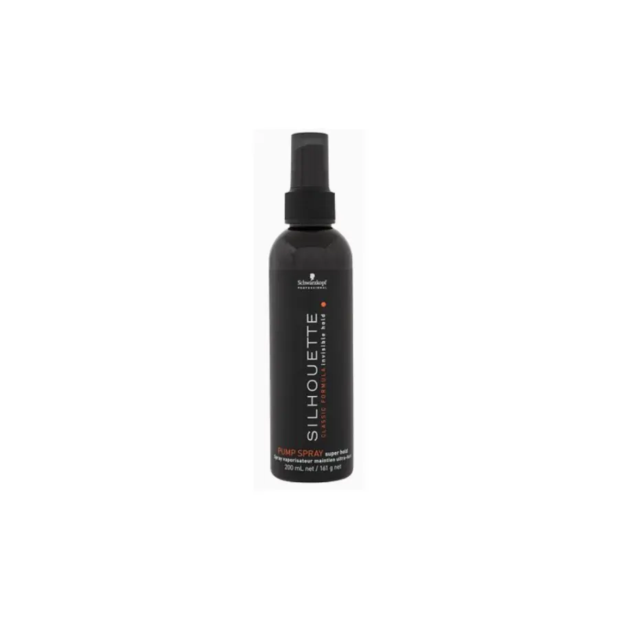 PO Schwarzkopf Professional Silhouette Super Hold Pumpspray Lak na vlasy 200 ml POŠKOZENÉ