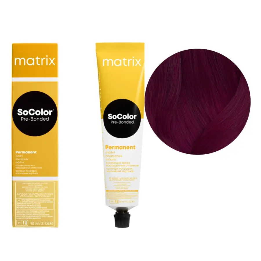 Matrix SoColor Pernament Color 4RV+ 90ML