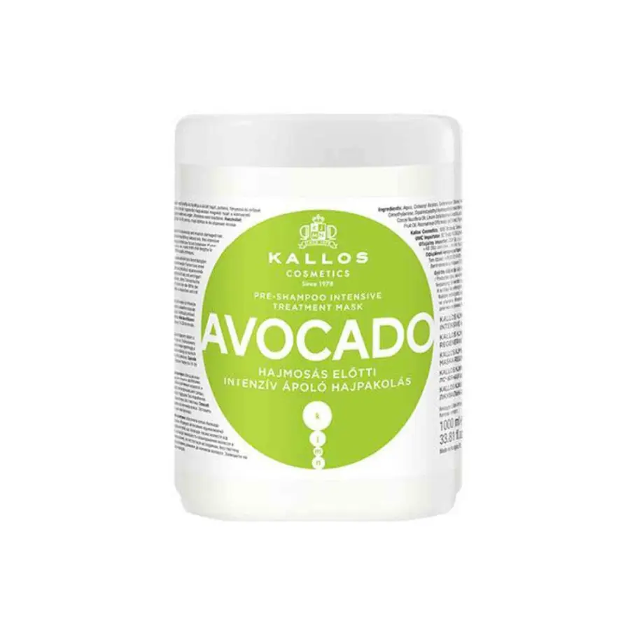 Kallos Avocado Pre-Shampoo Mask 1000 ml