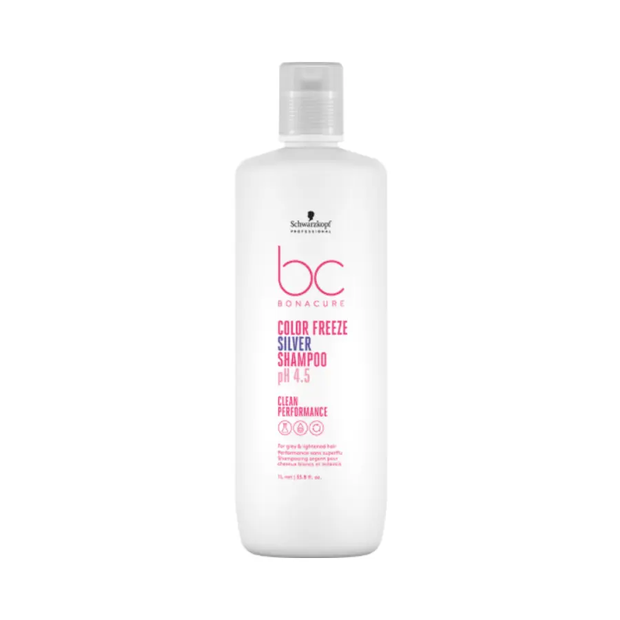 Schwarkopf Professional BC Color Freeze Shampoo Silver 1000ml NEW