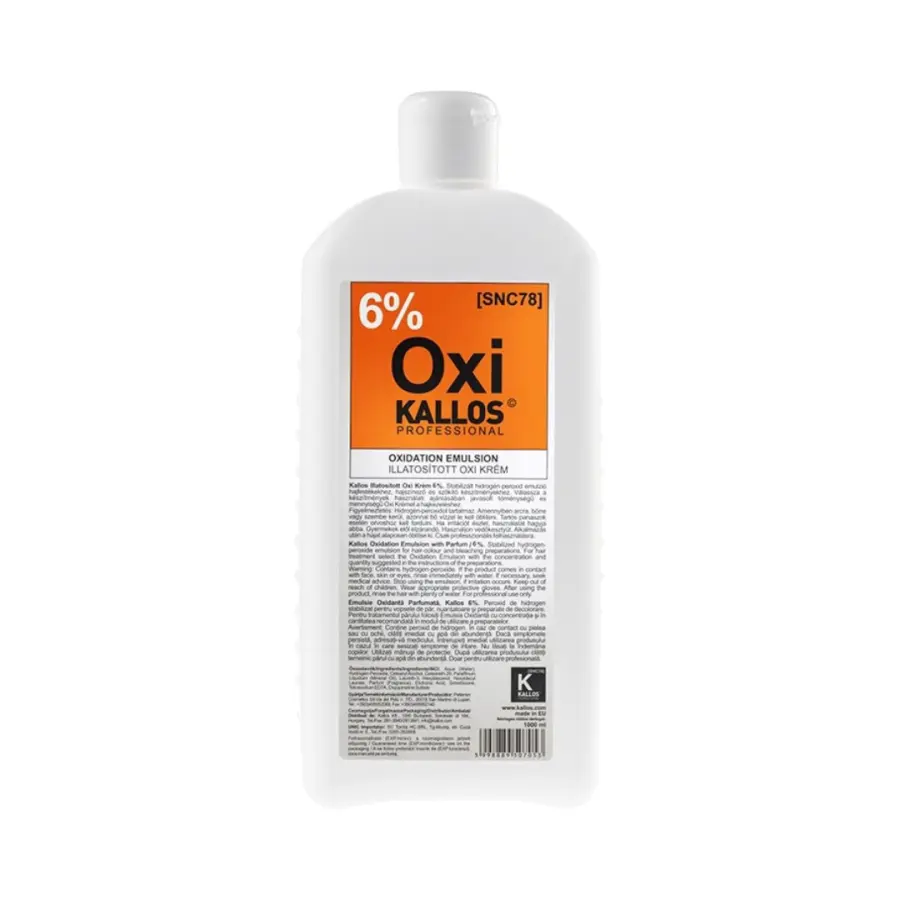 Kallos krémový oxidant parfémovaný OXI 6% 1000ml