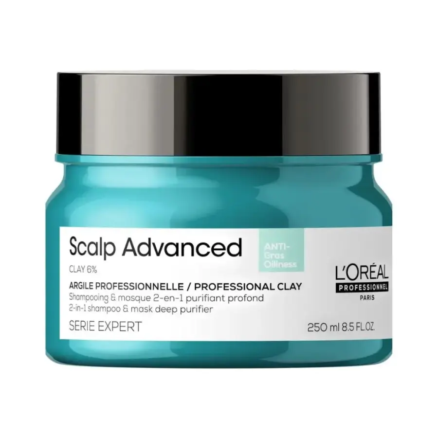 L'Oréal Professionnel Serie Expert Scalp Advanced Anti-Oiliness 2-in-1 Deep Purifier Clay 250ml