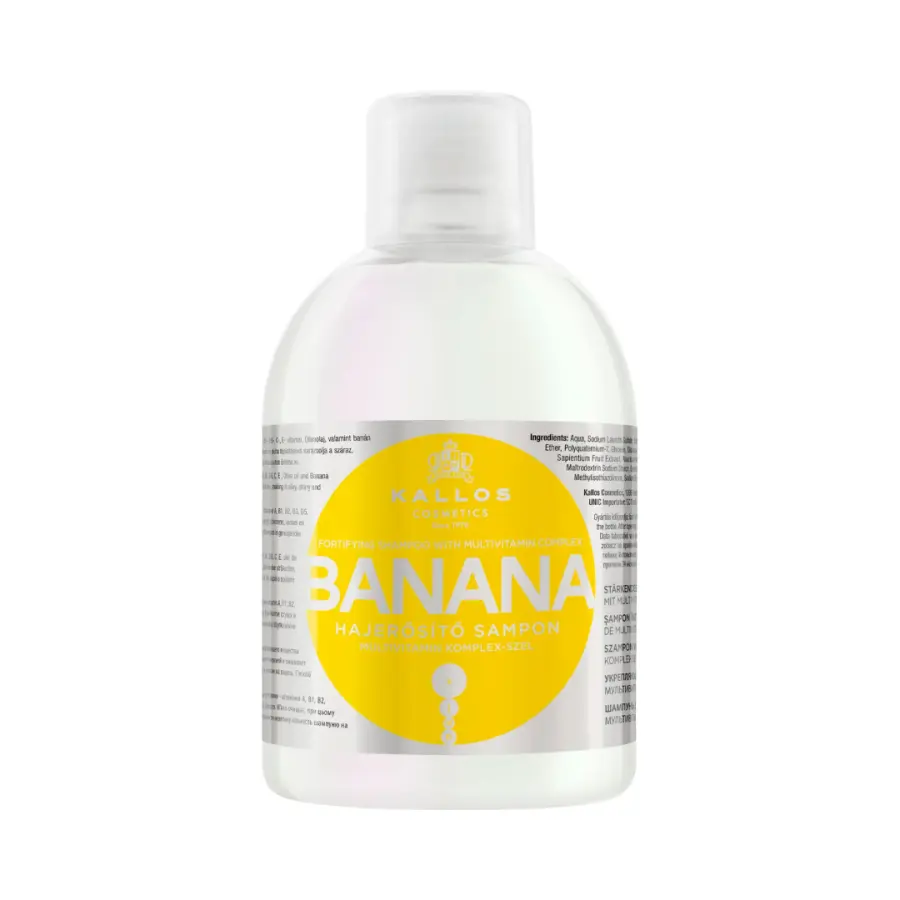 Kallos Banana Fortifying Shampoo 1000 ml