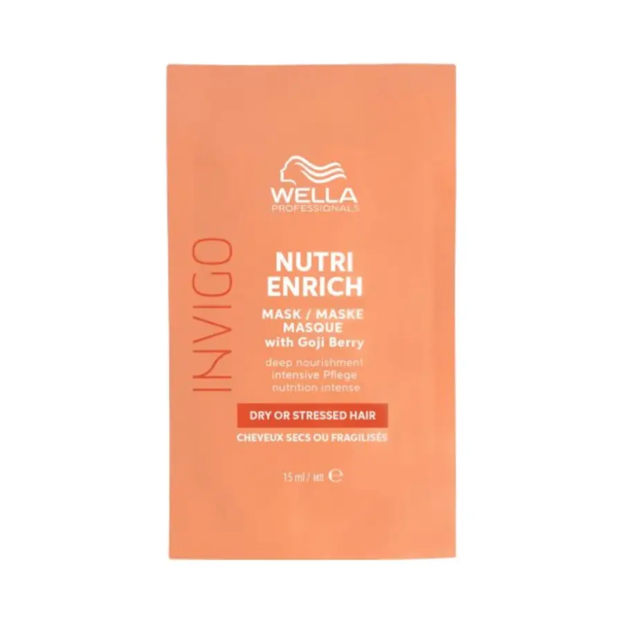 Wella Professionals Invigo Nutri Enrich Deep Nourishing Mask 15 ml New