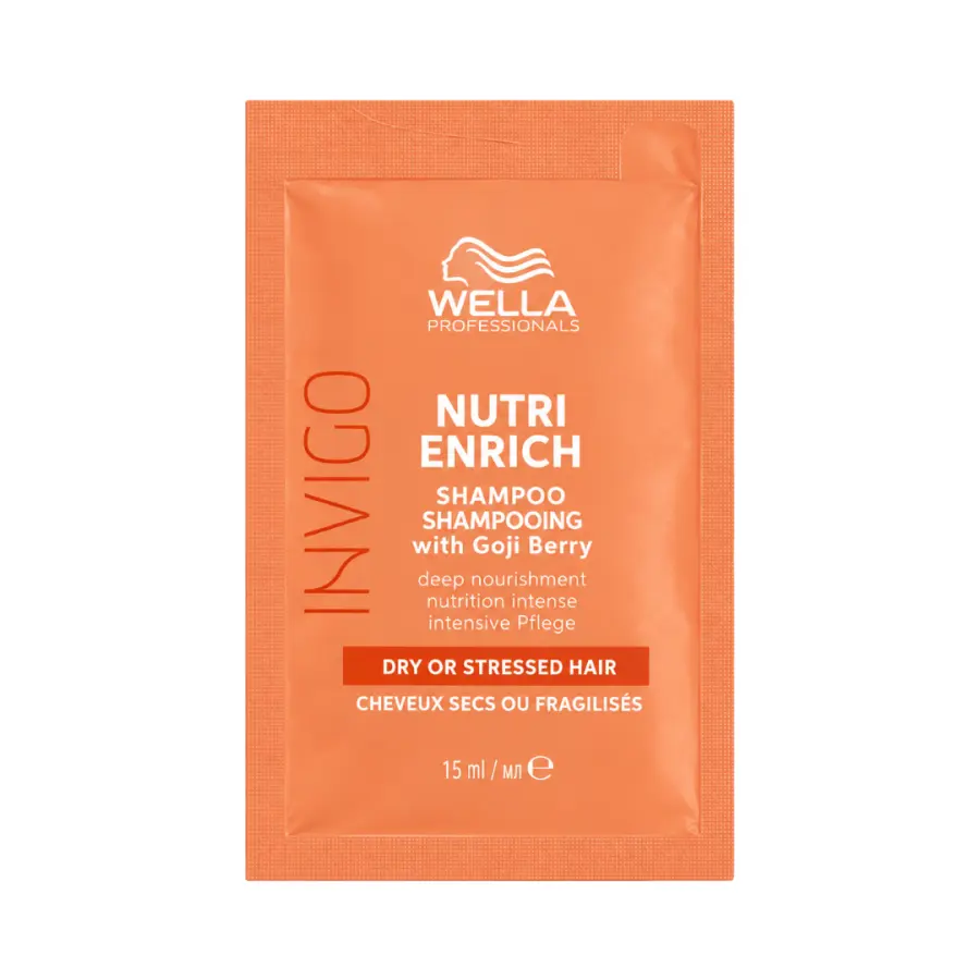 Wella Professionals Invigo Nutri Enrich Deep Nourishing Shampoo 15 ml New