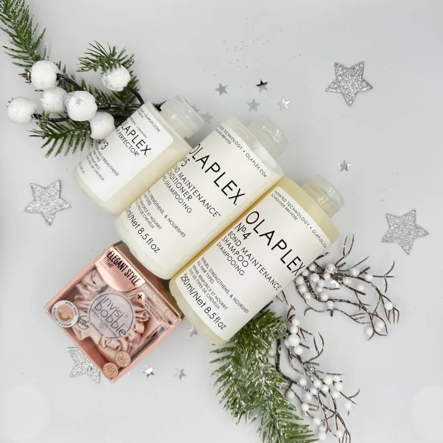 Christmas gift box olaplex for damaged and coloured hair