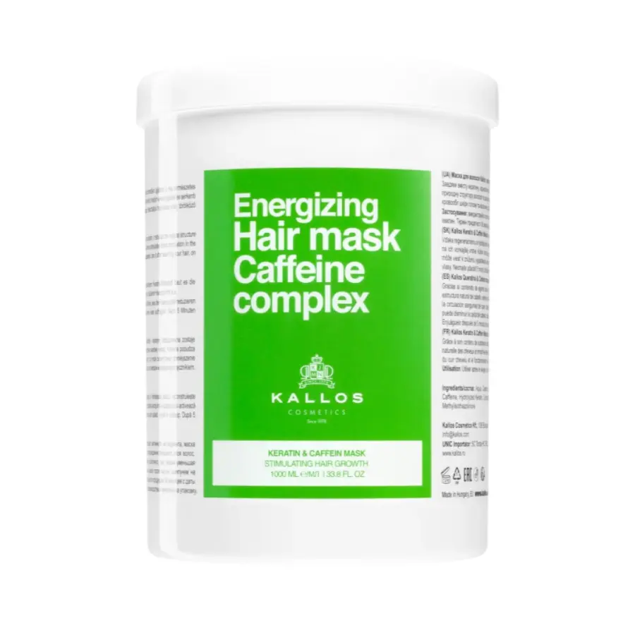 Kallos Caffeine Complex hair mask 1000 ml