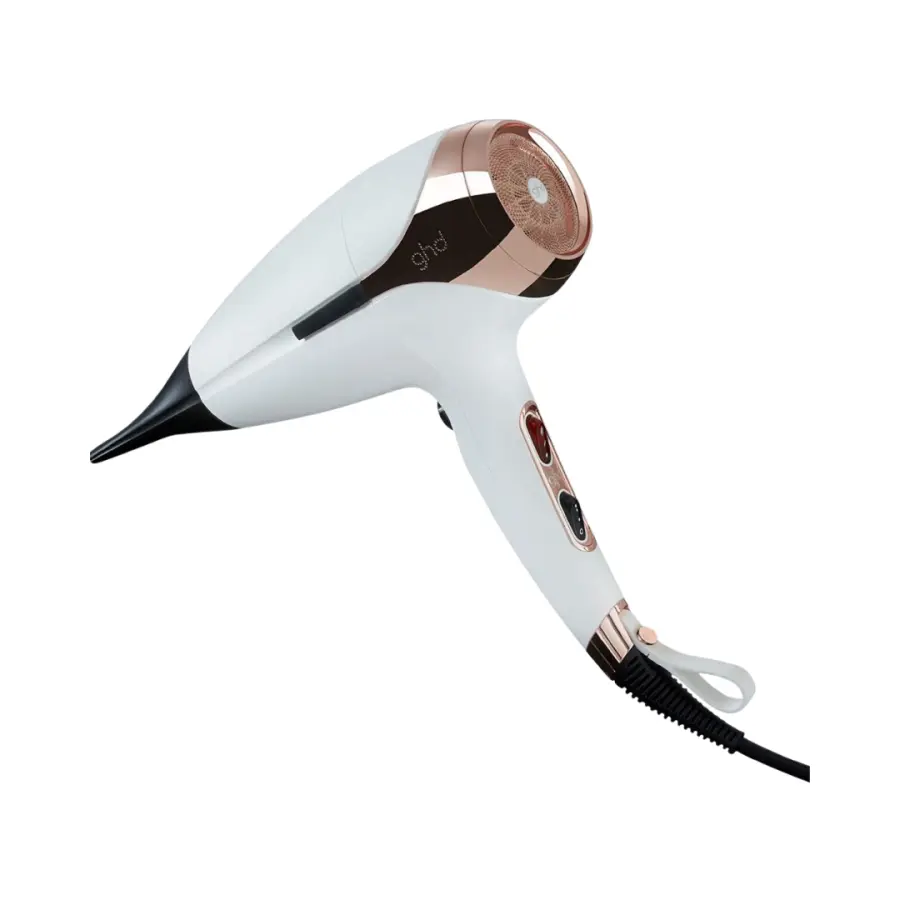 GHD Helios White Hairdryer