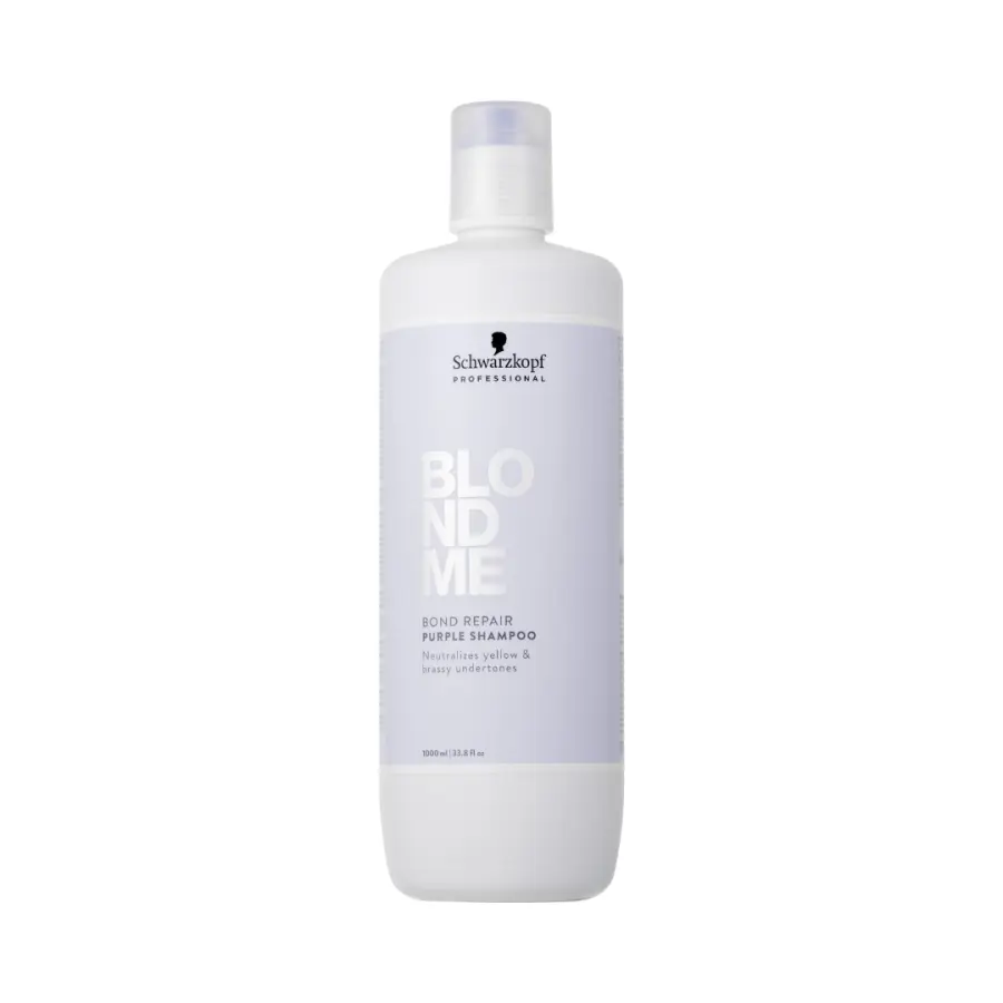 SCHWARZKOPF PROFESSIONAL BlondMe Bond Enforcing Purple Shampoo 1000 ml