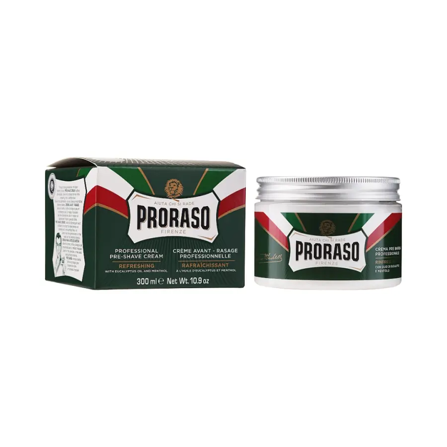 PO Green Pre-Shaving Cream 300ml POŠKOZENÉ