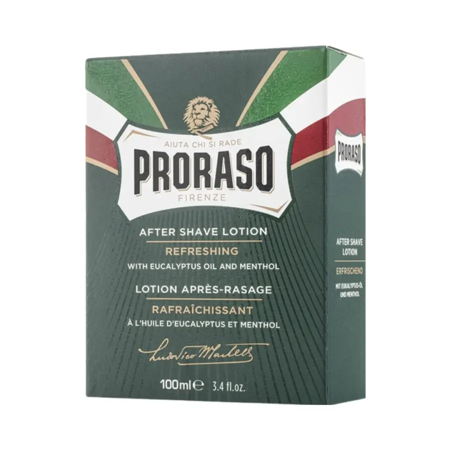 PO Proraso After Shave Green Lotion 100ml POŠKOZENÉ