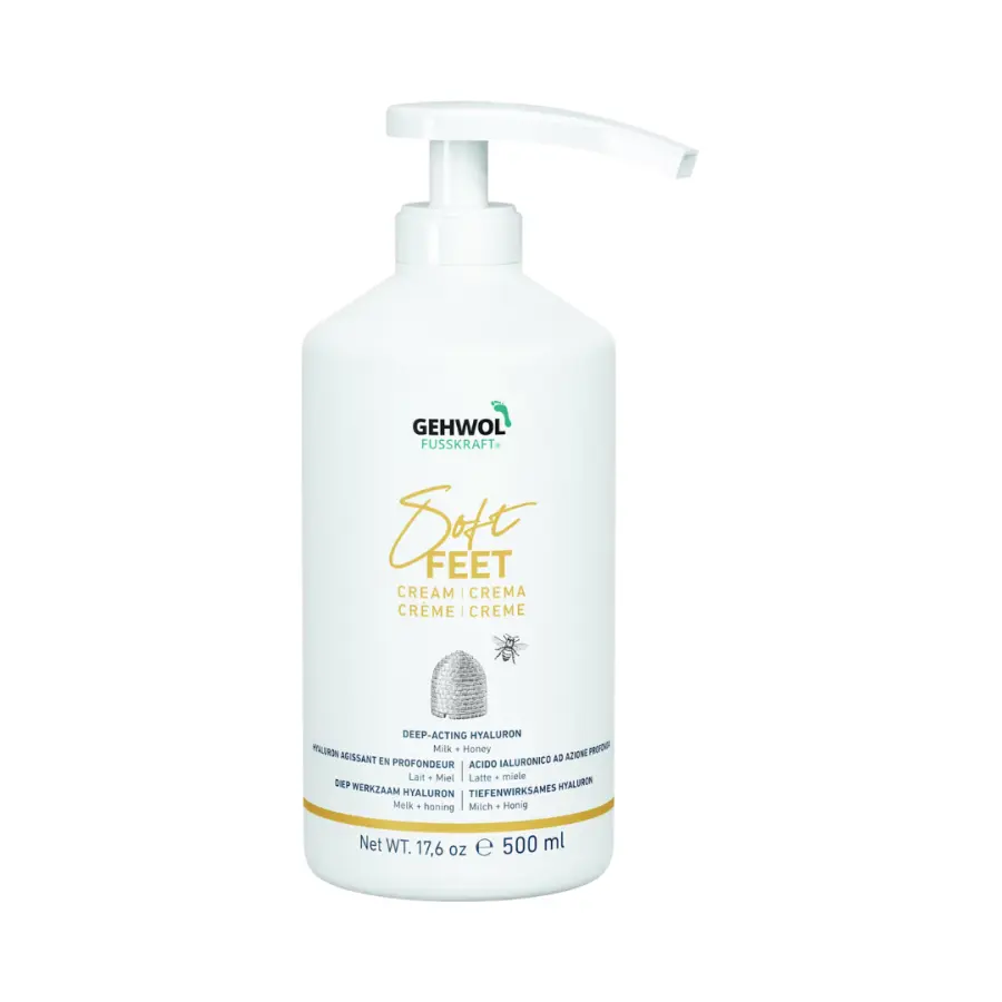 PO GEHWOL Fusskraft Soft Feet Cream 500 ml POŠKOZENÉ