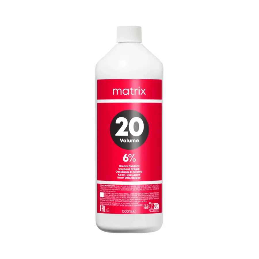 Matrix Cream Developer 20VOL - 1000ml - Aktivátor 6%