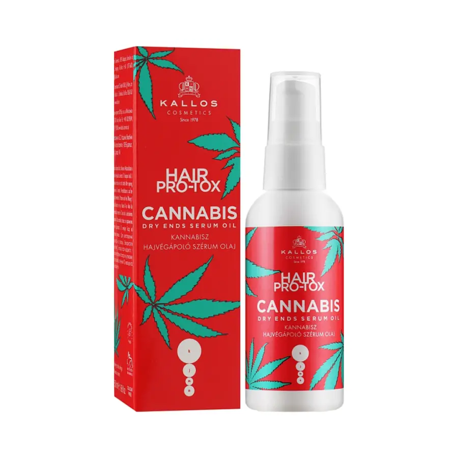 Kallos Pro-tox cannabis dry ends serum oil 50 ml