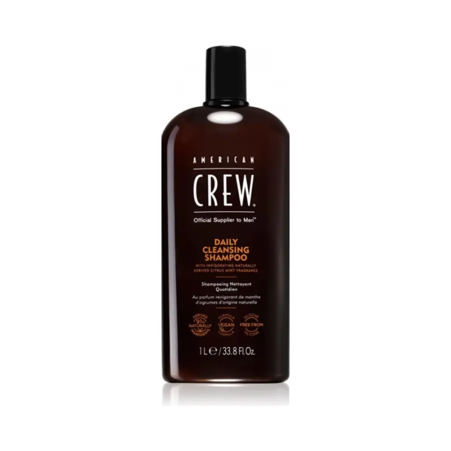 American Crew Daily Cleansing Shampoo Frequent Washes No Excess Sebum 1000 ml