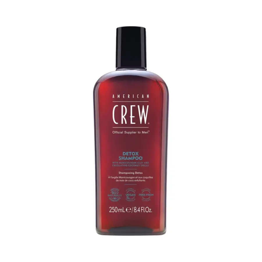 9761-sch-4414 American Crew Shampoo Detox for All Hair Vegan Formula 250 ml