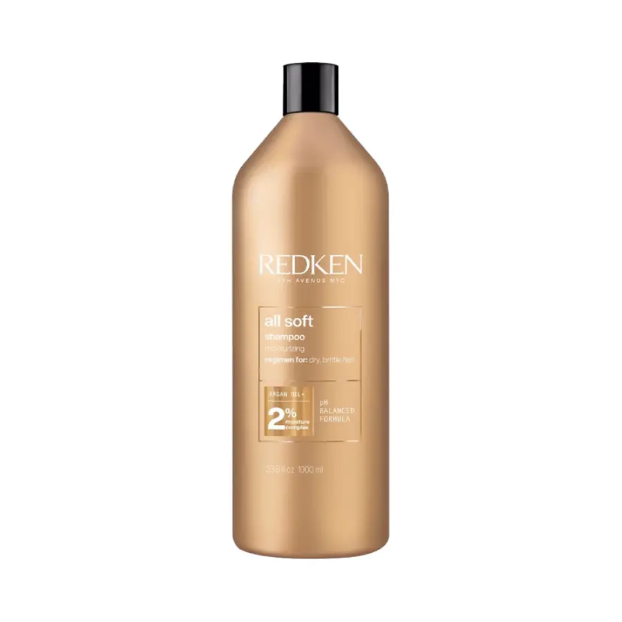 Redken All Soft Shampoo 1000 ml NEW