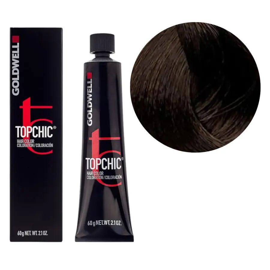 Goldwell Topchic Pernament Hair Color 5-N 60 ml POŠKOZENÝ OBAL