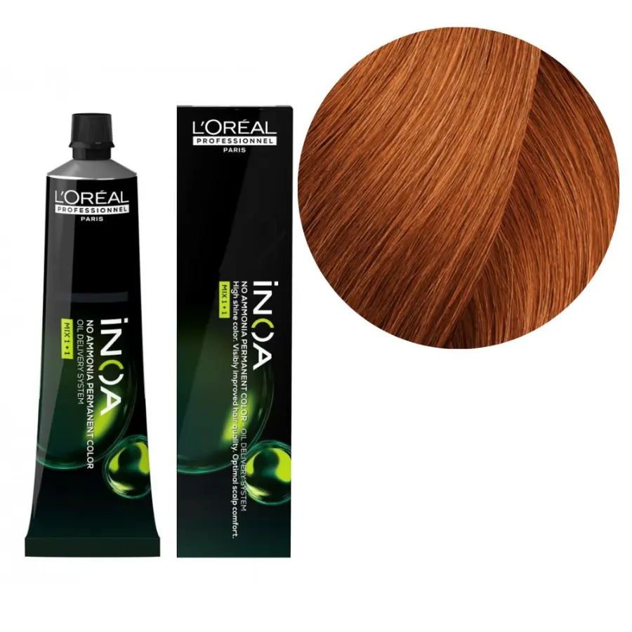 PO L'Oréal Professionnel  Inoa 7.4 NEW POŠKOZENÉ