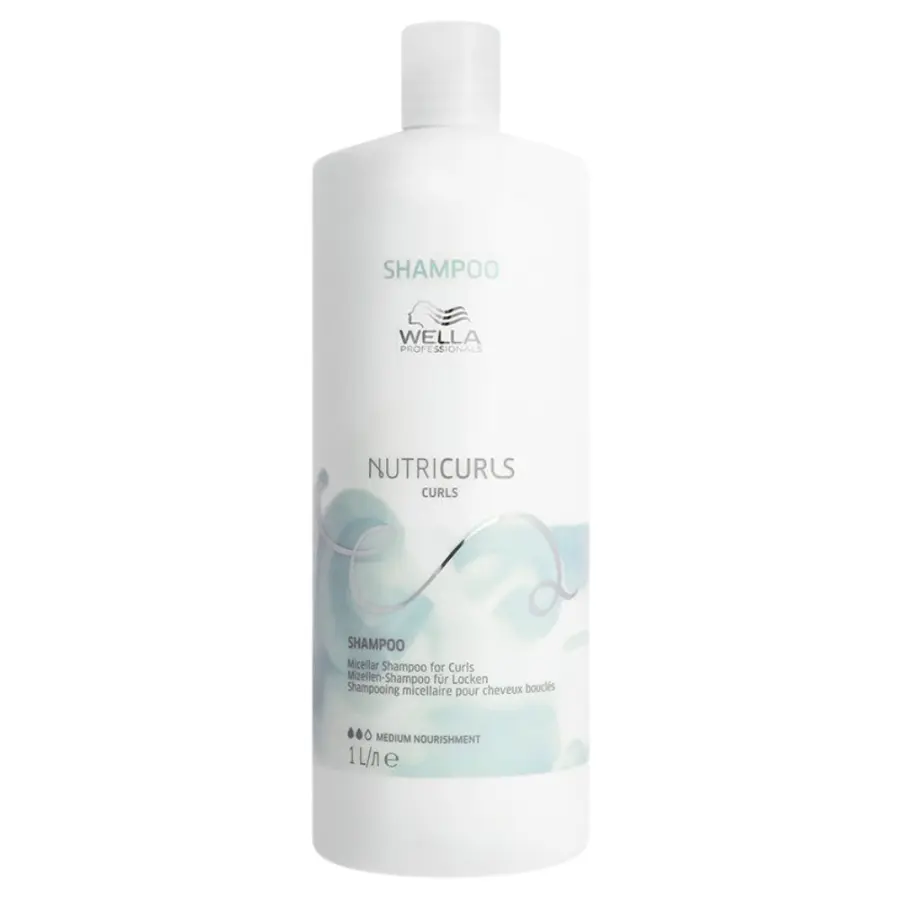 Wella Professionals Nutricurls Shampoo for Waves 1L New