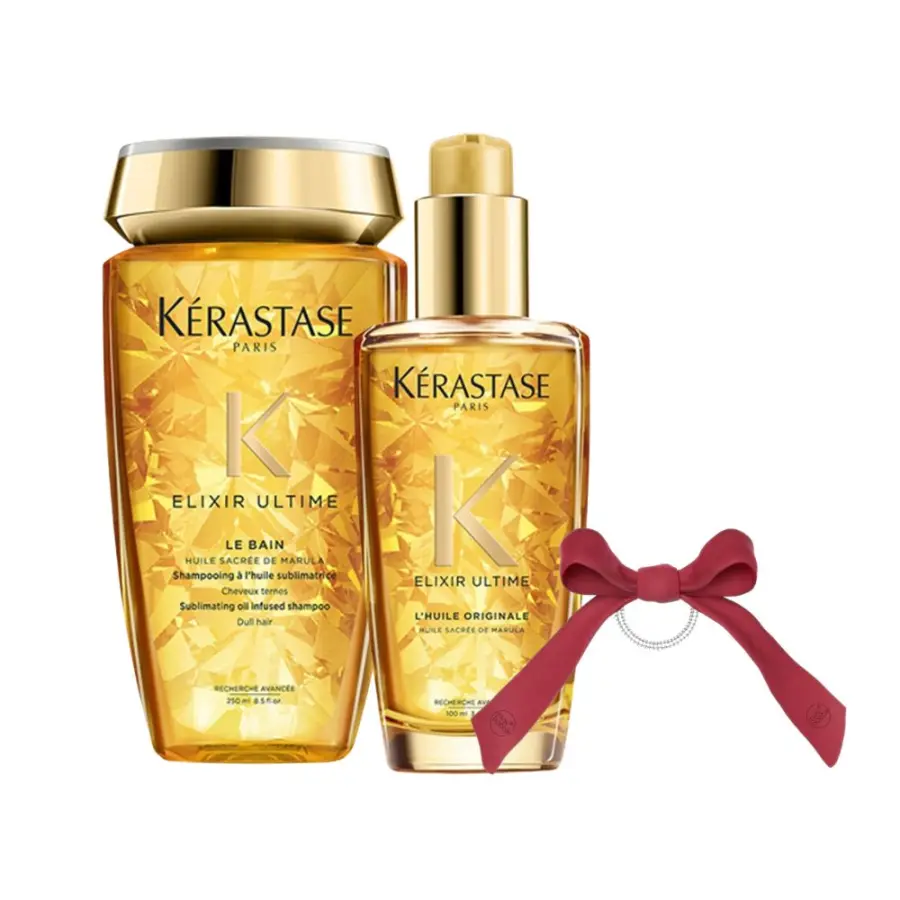 Christmas gift box Kérastase Elixir Ultime for dull hair lacking shine