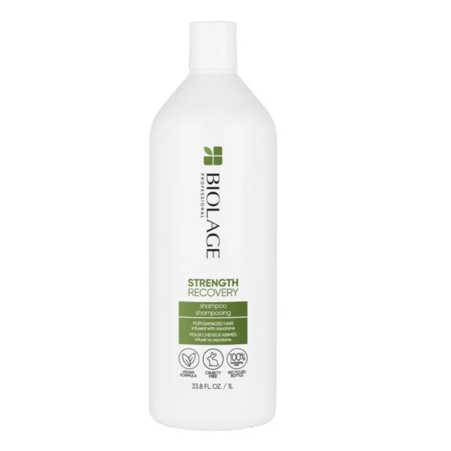 PO Matrix Biolage Strength Recovery Shampoo 1000ML POŠKOZENÉ