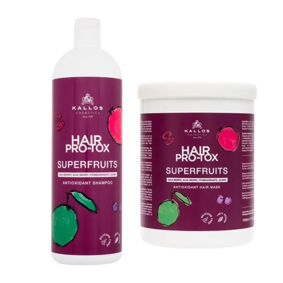 Kallos Pro-tox superfruit suitable for strengthening
