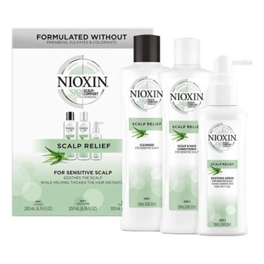 Nioxin Scalp Relief Kit 200+200+100ml