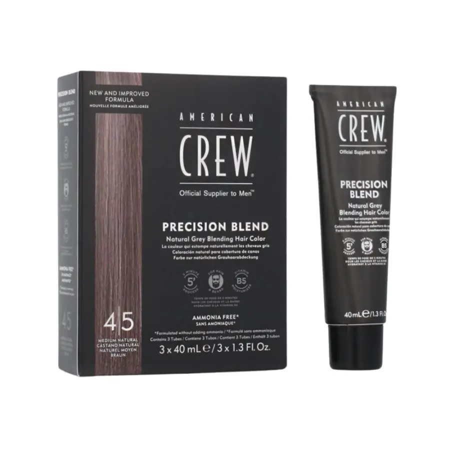 American Crew Precision Medium 4-5 Natural 3 x 40 ml