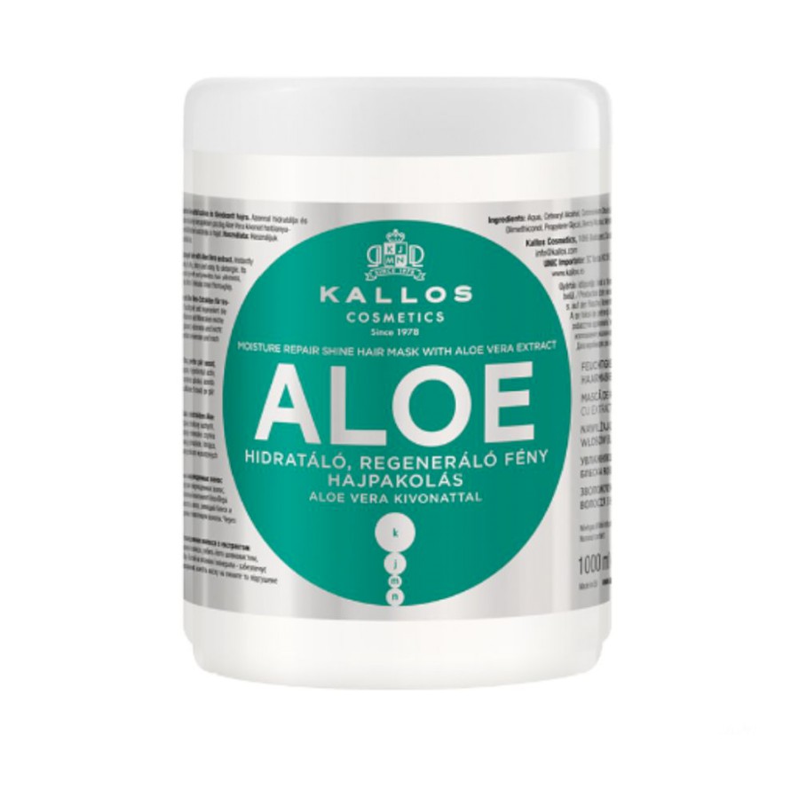 Kallos Aloe Vera Moisture Repair Shine Hair Mask 1000ml